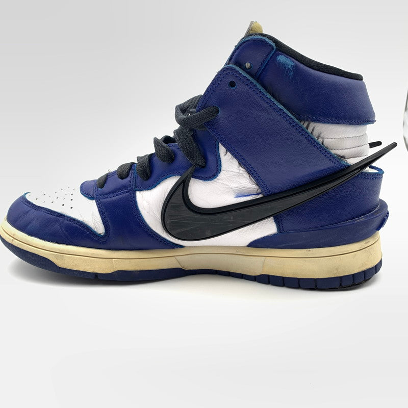 【中古品】【メンズ】 NIKE × AMBUSH ナイキ アンブッシュCU7544-400 DUNK HI AMBUSH "AMBUSH" DEEP ROYAL BLUE BLACK-WHITE スニーカー 靴 160-260618-st-08-otoh カラー：ディープロイヤルブルー/ホワイト－ペールアイボリー/ブラック 万代Net店