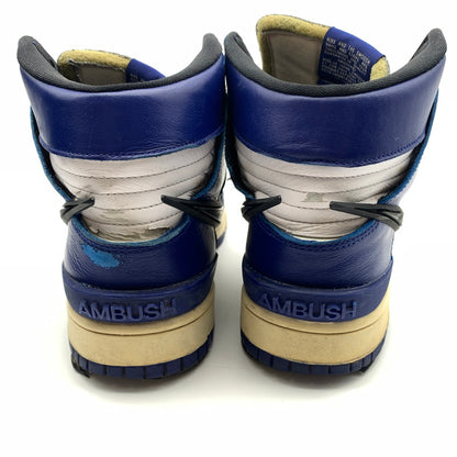 【中古品】【メンズ】 NIKE × AMBUSH ナイキ アンブッシュCU7544-400 DUNK HI AMBUSH "AMBUSH" DEEP ROYAL BLUE BLACK-WHITE スニーカー 靴 160-260618-st-08-otoh カラー：ディープロイヤルブルー/ホワイト－ペールアイボリー/ブラック 万代Net店