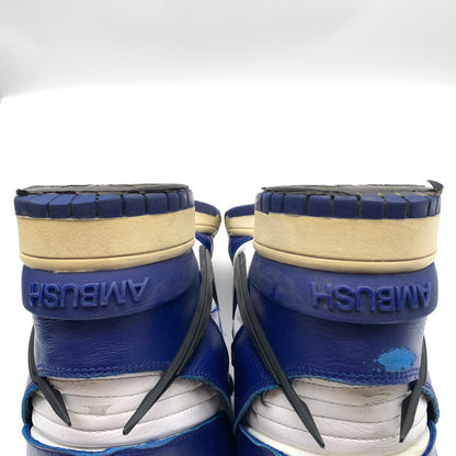 【中古品】【メンズ】 NIKE × AMBUSH ナイキ アンブッシュCU7544-400 DUNK HI AMBUSH "AMBUSH" DEEP ROYAL BLUE BLACK-WHITE スニーカー 靴 160-260618-st-08-otoh カラー：ディープロイヤルブルー/ホワイト－ペールアイボリー/ブラック 万代Net店