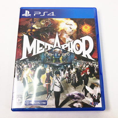 【中古美品】 PS4 メタファー：リファンタジオ [CERO区分_C/ 15歳以上対象] 027-261016-sy-27-otoh 万代Net店