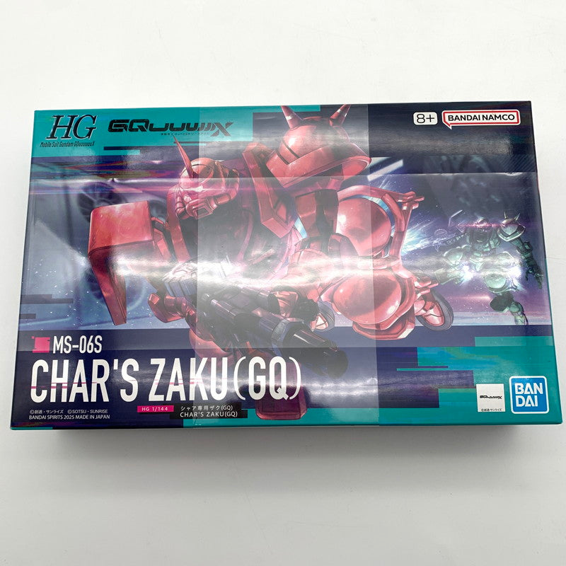 【中古美品】 未組立 HG シャア専用ザク(GQ) プラモデル ガンプラ 058-260813-st-11-otoh 万代Net店