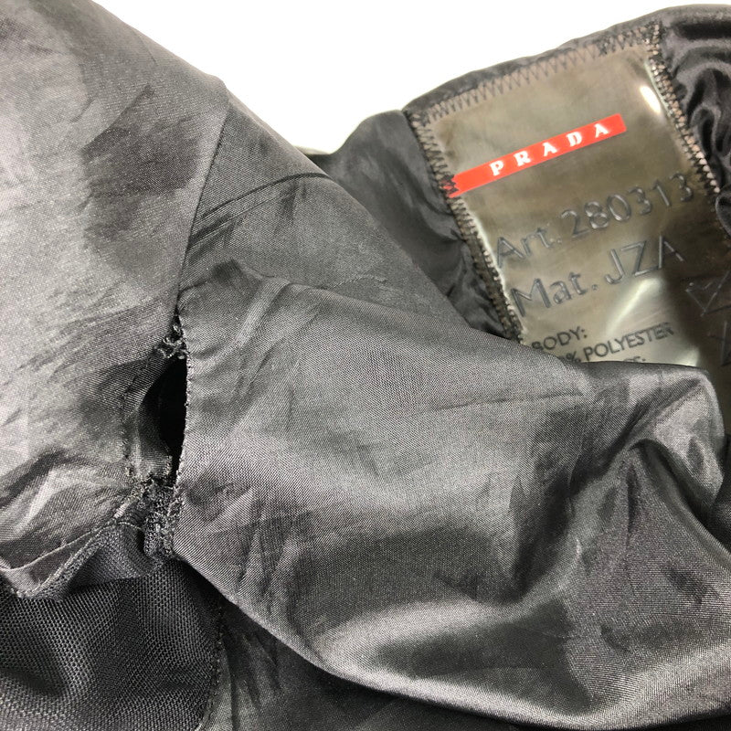 【中古品】【メンズ】 PRADA SPORT 280313 プラダ リネアロッサ ナイロンジャケット 147-260629-sm-01-otoh カラー：ブラック 万代Net店