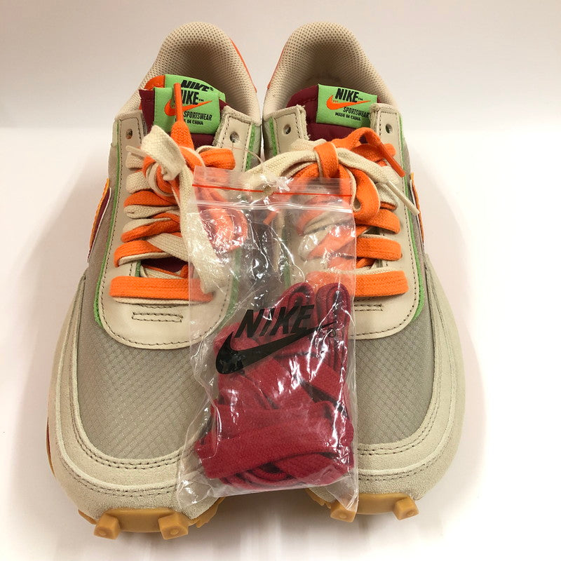 【中古品】【メンズ】 NIKE LDWAFFLE SACAI CLOT ナイキ LDワッフル サカイ×クロット×ナイキ エルディーワッフル オレンジブレイズ 160-260804-sm-02-otoh カラー：オレンジブレイズ 万代Net店