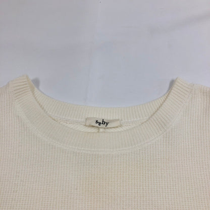 【中古品】【メンズ】 SABY 20B01-1-301 サバイ ニットベスト 147-260818-sm-02-otoh サイズ：L カラー：ホワイト 万代Net店