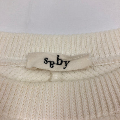 【中古品】【メンズ】 SABY 20B01-1-301 サバイ ニットベスト 147-260818-sm-02-otoh サイズ：L カラー：ホワイト 万代Net店