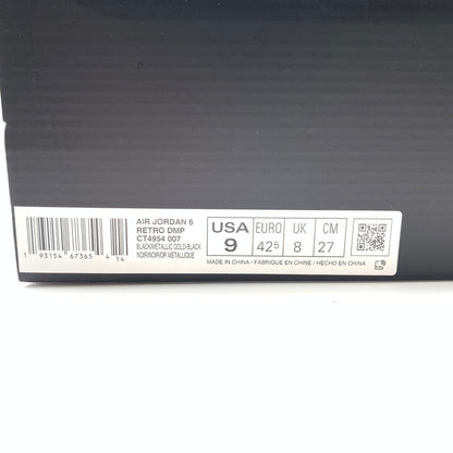 【中古品】【メンズ】 NIKE ナイキ CT4954-007 AIR JORDAN 6 DMP BLACK METALLIC GOLD (2020) スニーカー 靴 160-260429-ts-06-otoh カラー：ブラック 万代Net店