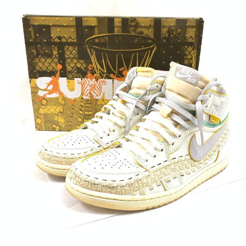 【中古品】【メンズ】 NIKE × UNION × BEPHIES BEAUTY SUPPLY ナイキ ユニオン BBS FD2565-100 AIR JORDAN 1 HIGH OG "SUMMER '96" スニーカー 靴 160-260501-ts-13-otoh カラー：セイル / ウルフグレー/ムスリン/ペールバニラ 万代Net店