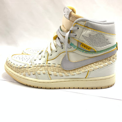 【中古品】【メンズ】 NIKE × UNION × BEPHIES BEAUTY SUPPLY ナイキ ユニオン BBS FD2565-100 AIR JORDAN 1 HIGH OG "SUMMER '96" スニーカー 靴 160-260501-ts-13-otoh カラー：セイル / ウルフグレー/ムスリン/ペールバニラ 万代Net店