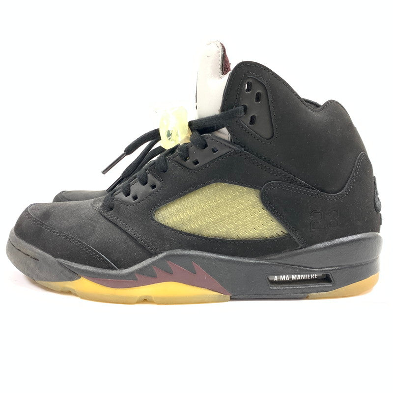 【中古品】【メンズ】 A MA MANIERE×NIKE ア・マ・マニエール ナイキ FD1330-001 AIR JORDAN 5 RETRO SP "BLACK" スニーカー 靴 160-260501-ts-08-otoh カラー：ブラック 万代Net店