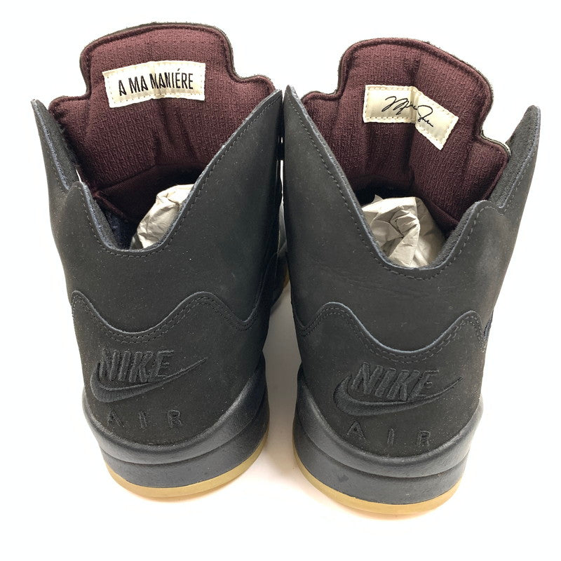 【中古品】【メンズ】 A MA MANIERE×NIKE ア・マ・マニエール ナイキ FD1330-001 AIR JORDAN 5 RETRO SP "BLACK" スニーカー 靴 160-260501-ts-08-otoh カラー：ブラック 万代Net店