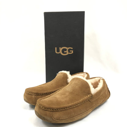 【中古品】【メンズ】 UGG アグ 1101110-CHE-08 モカシン スリッポン 靴 162-260506-st-01-otoh カラー：チェスナット 万代Net店