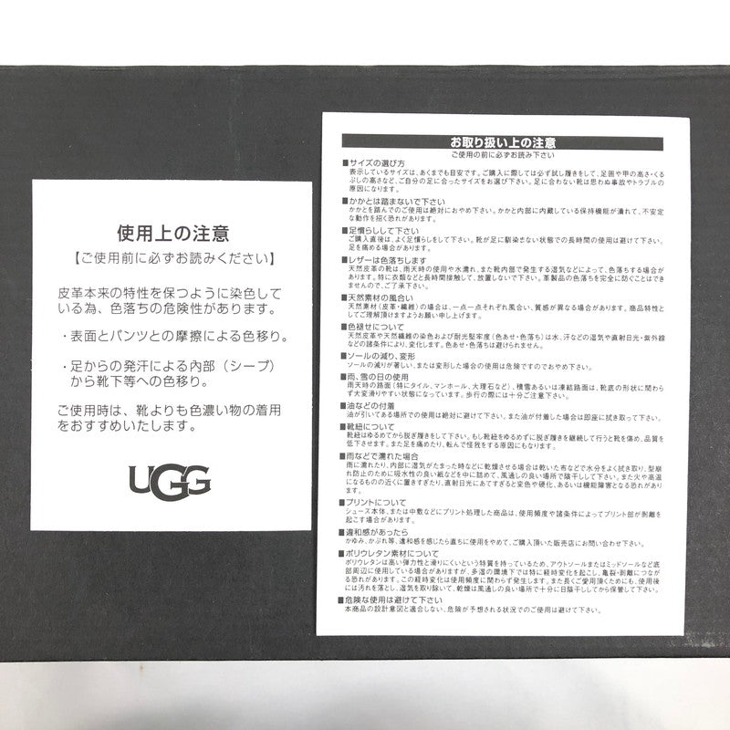 【中古品】【メンズ】 UGG アグ 1101110-CHE-08 モカシン スリッポン 靴 162-260506-st-01-otoh カラー：チェスナット 万代Net店