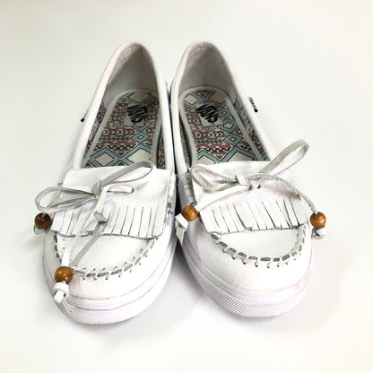 【中古品】【レディース】 VANS VN-0HJY3PO DAMEN SHOES MIKAIAH WHITE TUND ヴァンズ バンズ ミカラ スニーカー 靴 162-260623-sm-01-otoh カラー：ホワイト 万代Net店