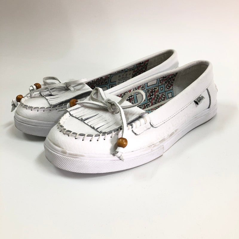 【中古品】【レディース】 VANS VN-0HJY3PO DAMEN SHOES MIKAIAH WHITE TUND ヴァンズ バンズ ミカラ スニーカー 靴 162-260623-sm-01-otoh カラー：ホワイト 万代Net店