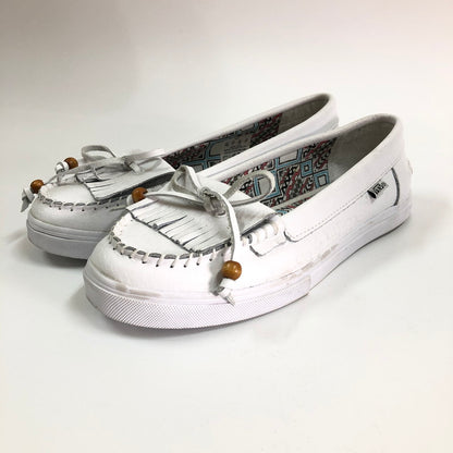 【中古品】【レディース】 VANS VN-0HJY3PO DAMEN SHOES MIKAIAH WHITE TUND ヴァンズ バンズ ミカラ スニーカー 靴 162-260623-sm-01-otoh カラー：ホワイト 万代Net店