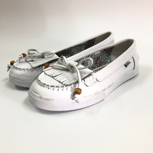 【中古品】【レディース】 VANS VN-0HJY3PO DAMEN SHOES MIKAIAH WHITE TUND ヴァンズ バンズ ミカラ スニーカー 靴 162-260623-sm-01-otoh カラー：ホワイト 万代Net店