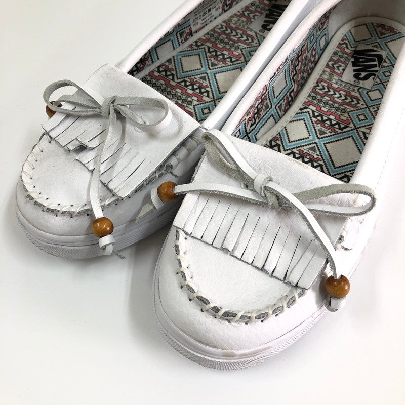 【中古品】【レディース】 VANS VN-0HJY3PO DAMEN SHOES MIKAIAH WHITE TUND ヴァンズ バンズ ミカラ スニーカー 靴 162-260623-sm-01-otoh カラー：ホワイト 万代Net店