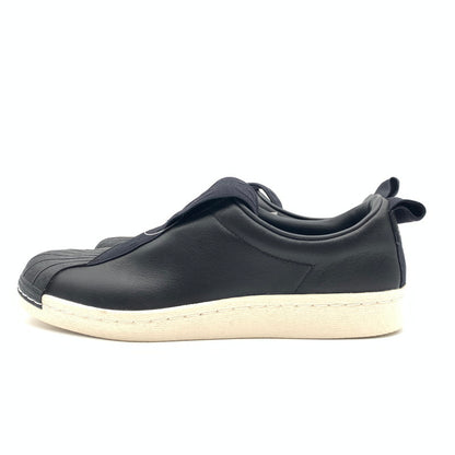 【中古美品】【レディース】 ADIDAS アディダス BY9140 WMNS SUPERSTAR BW3S SLIPON スニーカー 靴 162-260511-st-06-otoh カラー：ブラック/オフホワイト 万代Net店