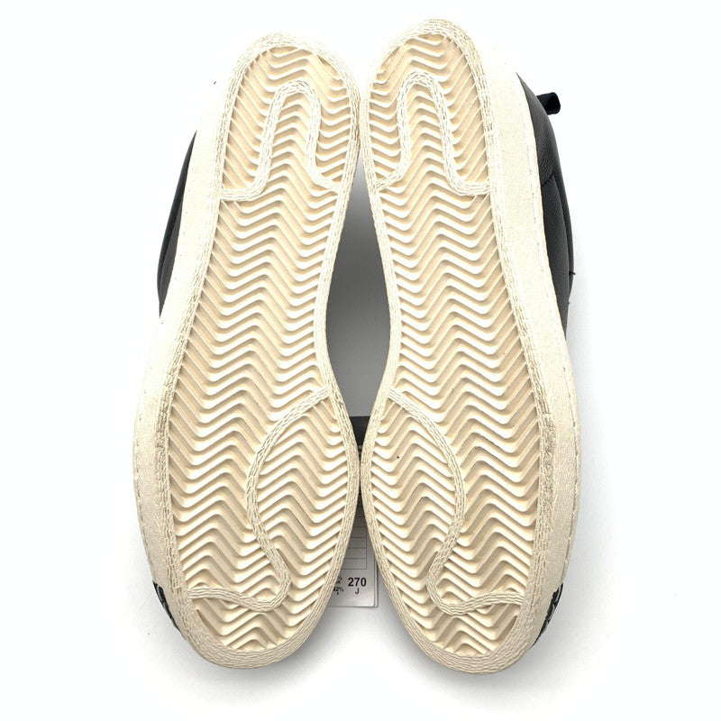 【中古美品】【レディース】 ADIDAS アディダス BY9140 WMNS SUPERSTAR BW3S SLIPON スニーカー 靴 162-260511-st-06-otoh カラー：ブラック/オフホワイト 万代Net店