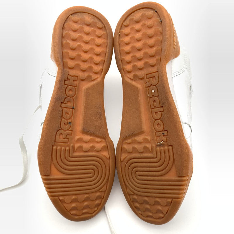 【中古品】【メンズ】 REEBOK リーボック CN2126 WORKOUT PLUS WHITE CARBON ClASSIC RED スニーカー 靴 162-260512-st-12-otoh カラー：ホワイト/カーボン/クラシックレッド 万代Net店