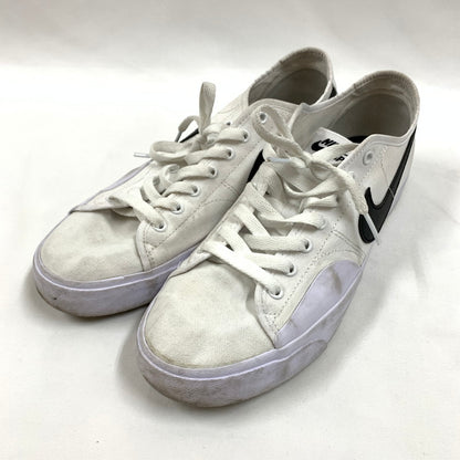 【中古品】【メンズ】 NIKE ナイキ CV1658-101 SB BlZRCOURT スニーカー 靴 160-260605-st-03-otoh カラー：ホワイト/ブラック 万代Net店