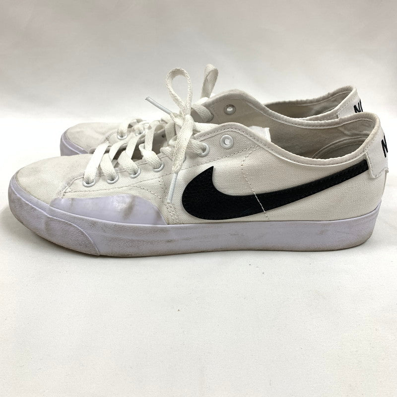 【中古品】【メンズ】 NIKE ナイキ CV1658-101 SB BlZRCOURT スニーカー 靴 160-260605-st-03-otoh カラー：ホワイト/ブラック 万代Net店