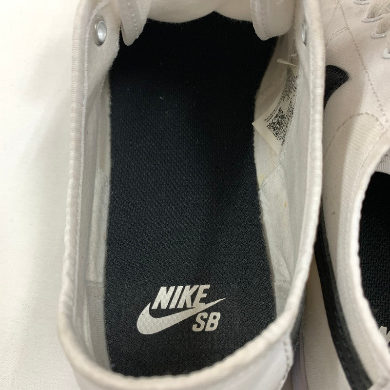 【中古品】【メンズ】 NIKE ナイキ CV1658-101 SB BlZRCOURT スニーカー 靴 160-260605-st-03-otoh カラー：ホワイト/ブラック 万代Net店