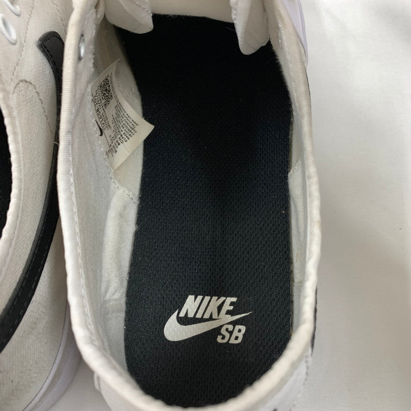 【中古品】【メンズ】 NIKE ナイキ CV1658-101 SB BlZRCOURT スニーカー 靴 160-260605-st-03-otoh カラー：ホワイト/ブラック 万代Net店