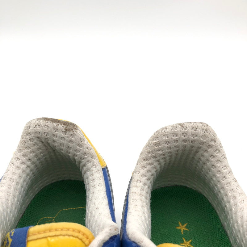【中古品】【メンズ】 NIKE 309096-221 AIR FORCE 1 LOW PREMIUM ナイキ エアフォース1 ロー ワールドカップ ブラジルスニーカー 靴 160-260714-sm-07-otoh カラー：イエロー ブルー 万代Net店