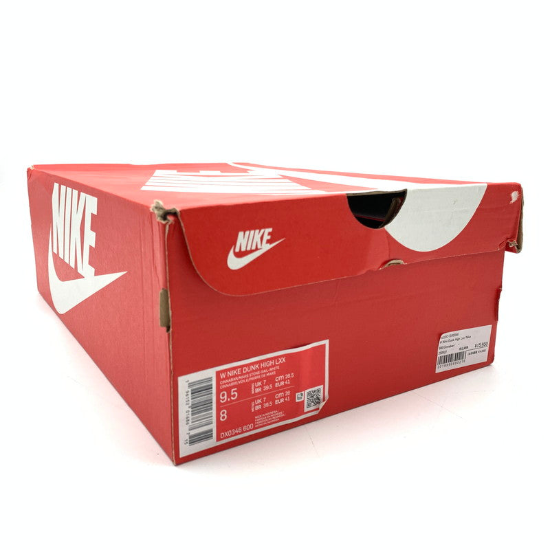 【中古美品】【レディース】 NIKE ナイキ DX0346-600 WMNS DUNK HIGH LXX CINNABAR スニーカー 靴 160-260501-ts-03-otoh カラー：シナバー 万代Net店
