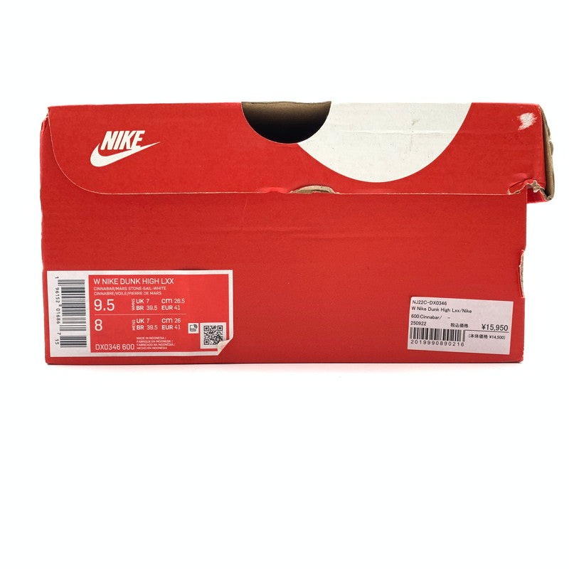 【中古美品】【レディース】 NIKE ナイキ DX0346-600 WMNS DUNK HIGH LXX CINNABAR スニーカー 靴 160-260501-ts-03-otoh カラー：シナバー 万代Net店