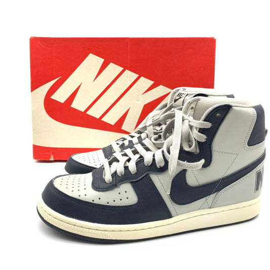 【中古美品】【メンズ】 NIKE ナイキ FB1832-001 NIKE TERMINATOR HIGH "Georgetown"スニーカー 靴 160-260505-st-05-otoh カラー：グラナイト / ダークオブシディアン / セイル 万代Net店