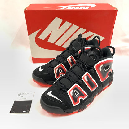 【中古美品】【メンズ】 NIKE ナイキ CJ6129-001 AIR MORE UPTEMPO "LASER CRIMSON" スニーカー 靴　 160-260603-st-01-otoh カラー：ラック/ホワイト/レーザークリムゾン 万代Net店