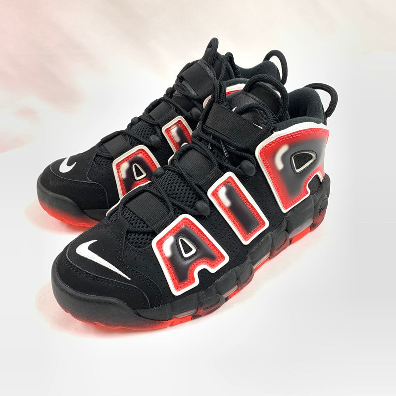 【中古美品】【メンズ】 NIKE ナイキ CJ6129-001 AIR MORE UPTEMPO "LASER CRIMSON" スニーカー 靴　 160-260603-st-01-otoh カラー：ラック/ホワイト/レーザークリムゾン 万代Net店