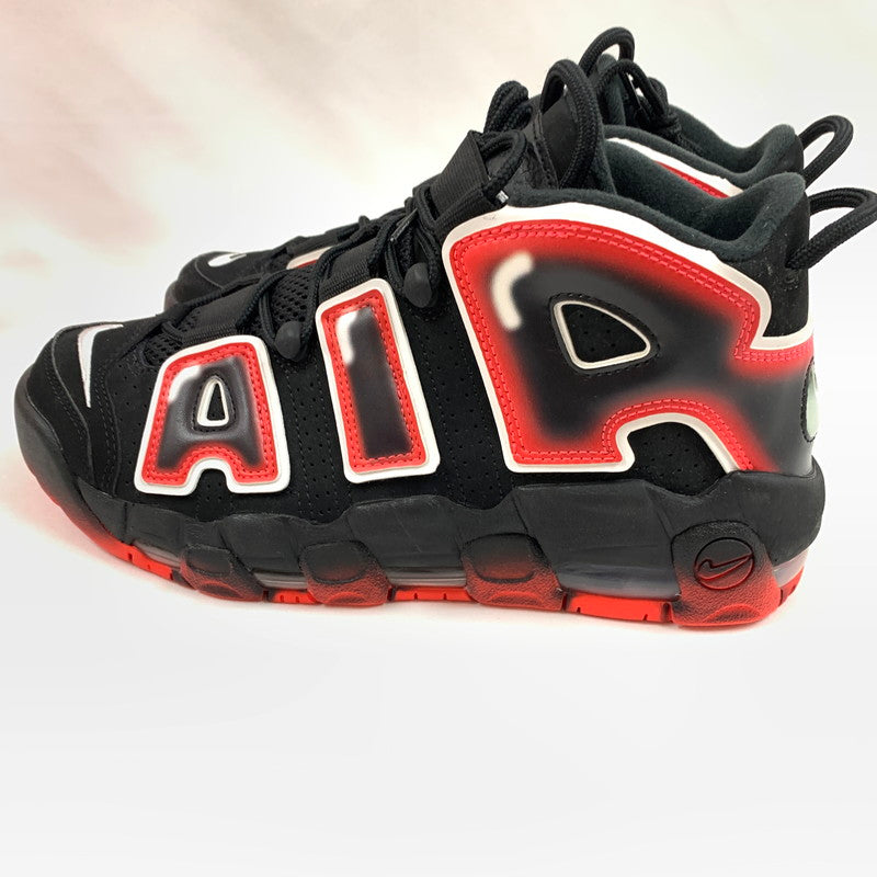【中古美品】【メンズ】 NIKE ナイキ CJ6129-001 AIR MORE UPTEMPO "LASER CRIMSON" スニーカー 靴　 160-260603-st-01-otoh カラー：ラック/ホワイト/レーザークリムゾン 万代Net店