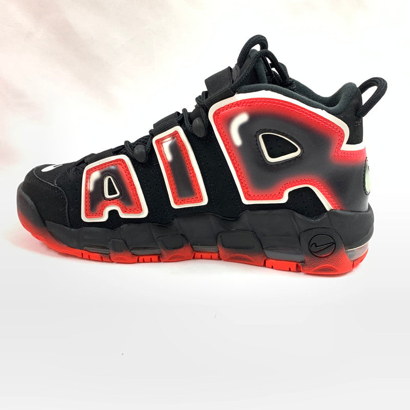【中古美品】【メンズ】 NIKE ナイキ CJ6129-001 AIR MORE UPTEMPO "LASER CRIMSON" スニーカー 靴　 160-260603-st-01-otoh カラー：ラック/ホワイト/レーザークリムゾン 万代Net店