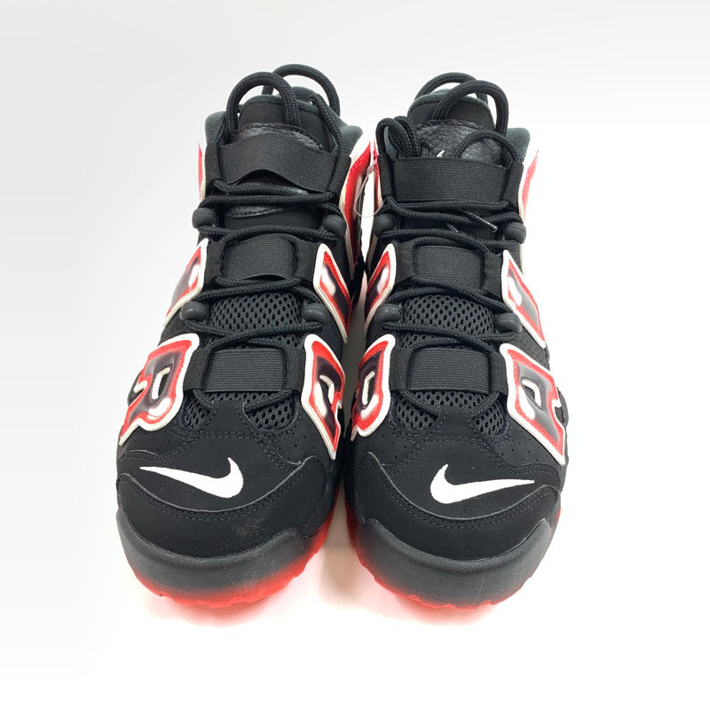 【中古美品】【メンズ】 NIKE ナイキ CJ6129-001 AIR MORE UPTEMPO "LASER CRIMSON" スニーカー 靴　 160-260603-st-01-otoh カラー：ラック/ホワイト/レーザークリムゾン 万代Net店