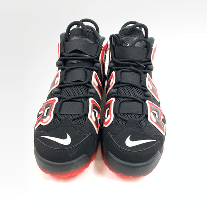 【中古美品】【メンズ】 NIKE ナイキ CJ6129-001 AIR MORE UPTEMPO "LASER CRIMSON" スニーカー 靴　 160-260603-st-01-otoh カラー：ラック/ホワイト/レーザークリムゾン 万代Net店