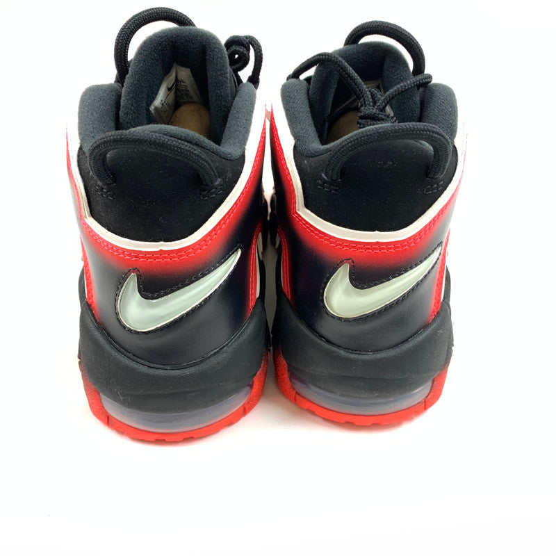 【中古美品】【メンズ】 NIKE ナイキ CJ6129-001 AIR MORE UPTEMPO "LASER CRIMSON" スニーカー 靴　 160-260603-st-01-otoh カラー：ラック/ホワイト/レーザークリムゾン 万代Net店