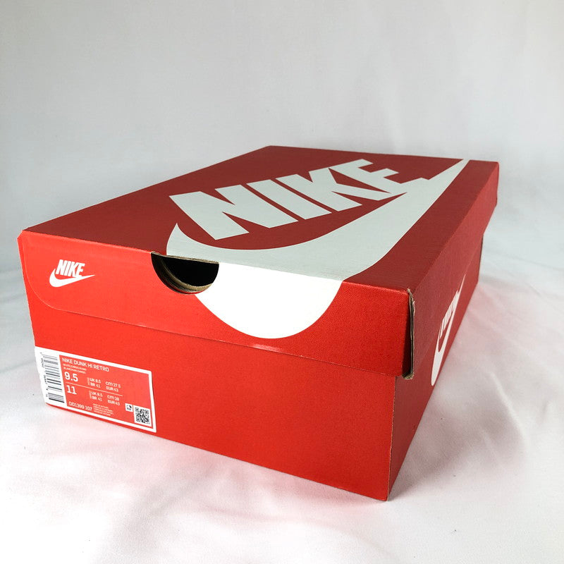 【中古美品】【メンズ】 NIKE DD1399-107 DUNK HIGH CHAMPIONSHIP KHAKI ナイキ ダンク ハイ レトロ ホワイト カーゴ カーキ スニーカー 靴 160-260611-sm-02-otoh カラー：ホワイト カーゴ カーキ 万代Net店