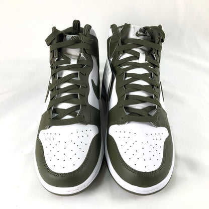 【中古美品】【メンズ】 NIKE DD1399-107 DUNK HIGH CHAMPIONSHIP KHAKI ナイキ ダンク ハイ レトロ ホワイト カーゴ カーキ スニーカー 靴 160-260611-sm-02-otoh カラー：ホワイト カーゴ カーキ 万代Net店