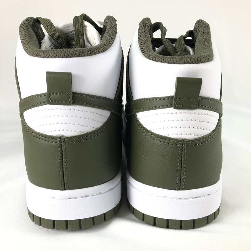 【中古美品】【メンズ】 NIKE DD1399-107 DUNK HIGH CHAMPIONSHIP KHAKI ナイキ ダンク ハイ レトロ ホワイト カーゴ カーキ スニーカー 靴 160-260611-sm-02-otoh カラー：ホワイト カーゴ カーキ 万代Net店