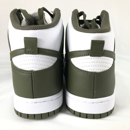 【中古美品】【メンズ】 NIKE DD1399-107 DUNK HIGH CHAMPIONSHIP KHAKI ナイキ ダンク ハイ レトロ ホワイト カーゴ カーキ スニーカー 靴 160-260611-sm-02-otoh カラー：ホワイト カーゴ カーキ 万代Net店
