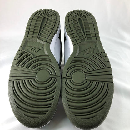 【中古美品】【メンズ】 NIKE DD1399-107 DUNK HIGH CHAMPIONSHIP KHAKI ナイキ ダンク ハイ レトロ ホワイト カーゴ カーキ スニーカー 靴 160-260611-sm-02-otoh カラー：ホワイト カーゴ カーキ 万代Net店