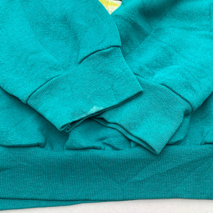 【中古品】【メンズ】 TULTEX ミッキースウェットシャツ プリント 90s Disney USA製 古着 (fuz) 147-260606-gm-05-oto サイズ：XL カラー：ブルー 万代Net店