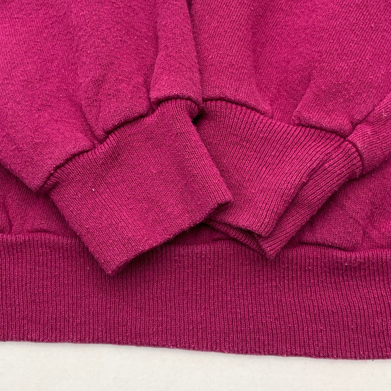 【中古品】【レディース】 90s HANES HerWay ヘインズハーウェイ スウェットシャツ 90年代 ブランド ヴィンテージ 古着 (fuz) 147-260606-gm-15-oto サイズ：L カラー：ワイン 万代Net店