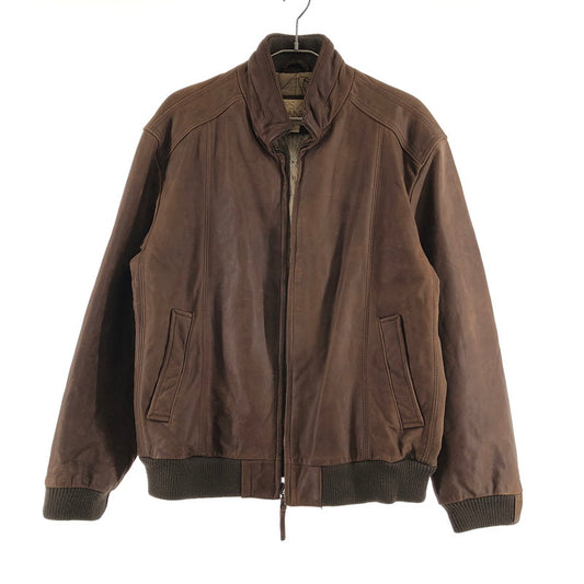 【中古品】【メンズ】 JOS.A.BANK ジョス・エー・バンク ヴィンテージ レザージャケット 147-260612-sm-04-otoh カラー：ダークブラウン 万代Net店