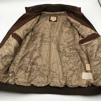 【中古品】【メンズ】 JOS.A.BANK ジョス・エー・バンク ヴィンテージ レザージャケット 147-260612-sm-04-otoh カラー：ダークブラウン 万代Net店