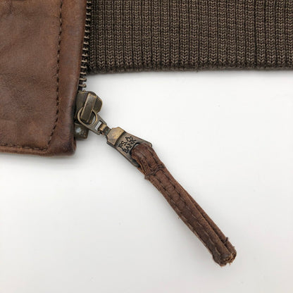 【中古品】【メンズ】 JOS.A.BANK ジョス・エー・バンク ヴィンテージ レザージャケット 147-260612-sm-04-otoh カラー：ダークブラウン 万代Net店