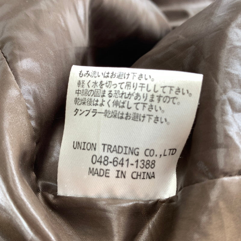 【中古品】【メンズ】 HOUSTON ヒューストン 中綿ジャケット 147-260607-st-01-otoh カラー：ブラウン 万代Net店
